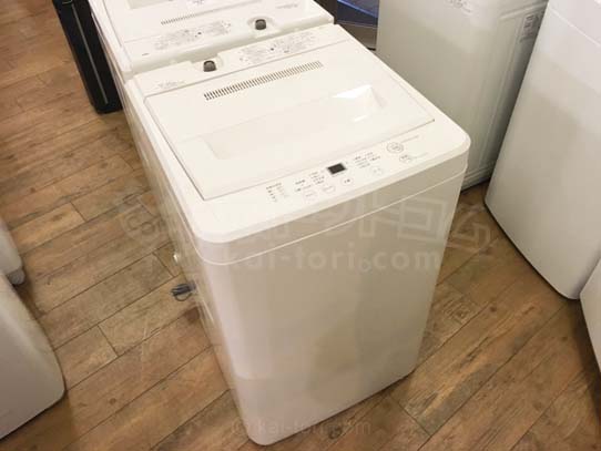 買取金額　3000円　MUJI/無印良品　4.5kg　全自動洗濯機　AQW-MJ45